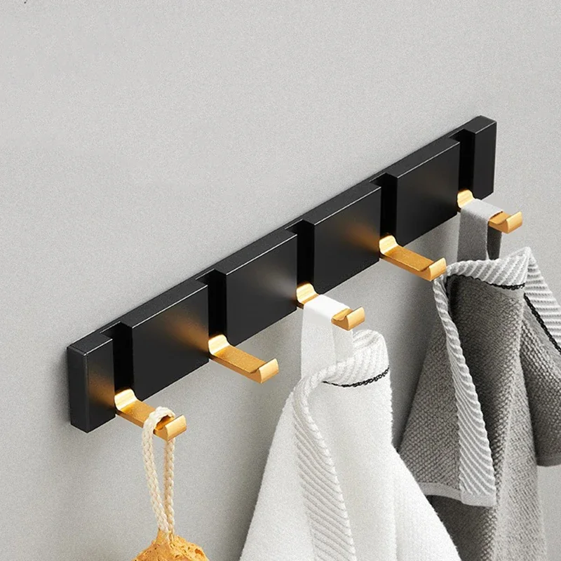 

Metal Coat Racks Portable Clothes Racks Creative Wall Clothes Hanger Invisible Storage Shelves Folding Living Room Furniture