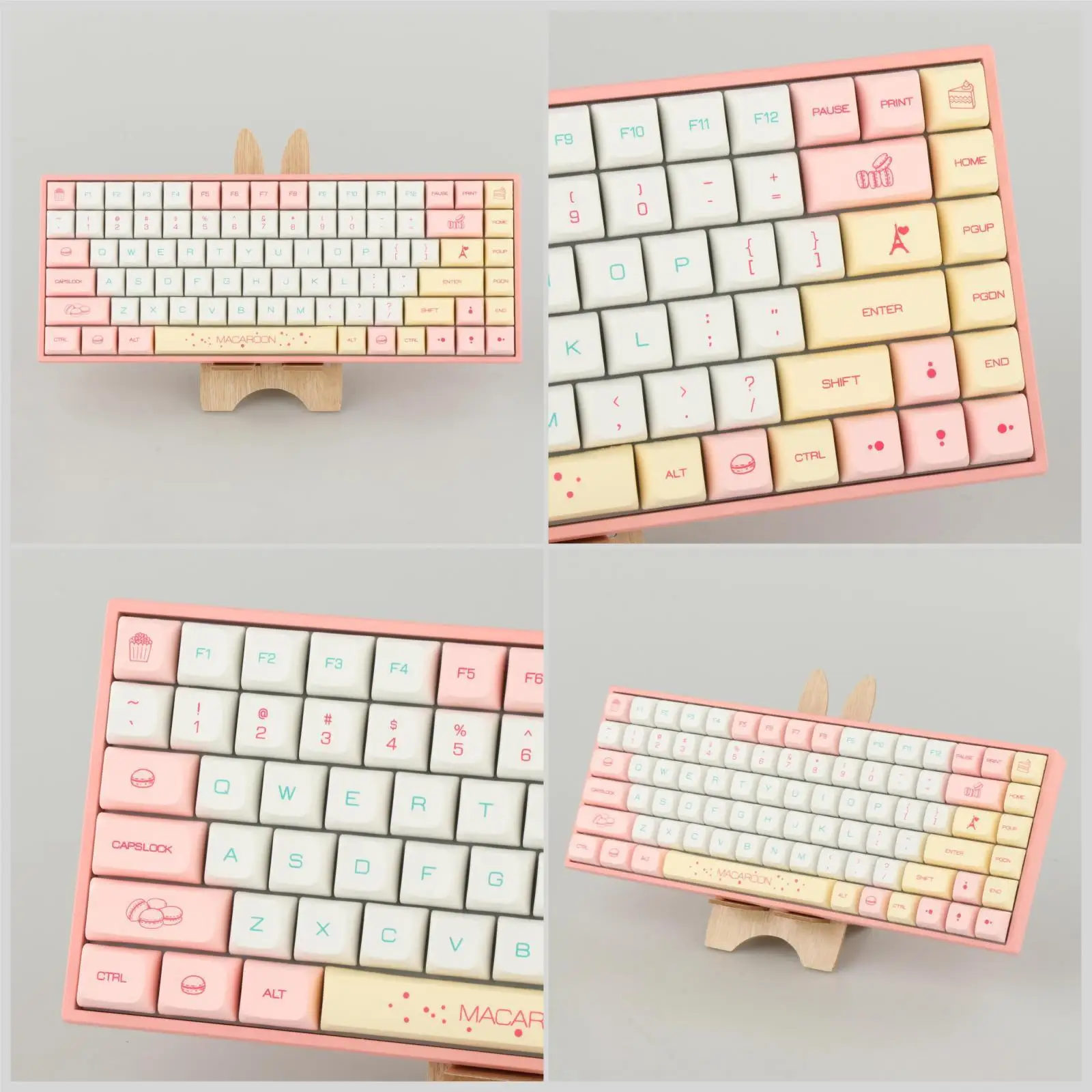 131 Keys PBT Keycaps Macaron Theme XDA Profile For Cherry MX Switch