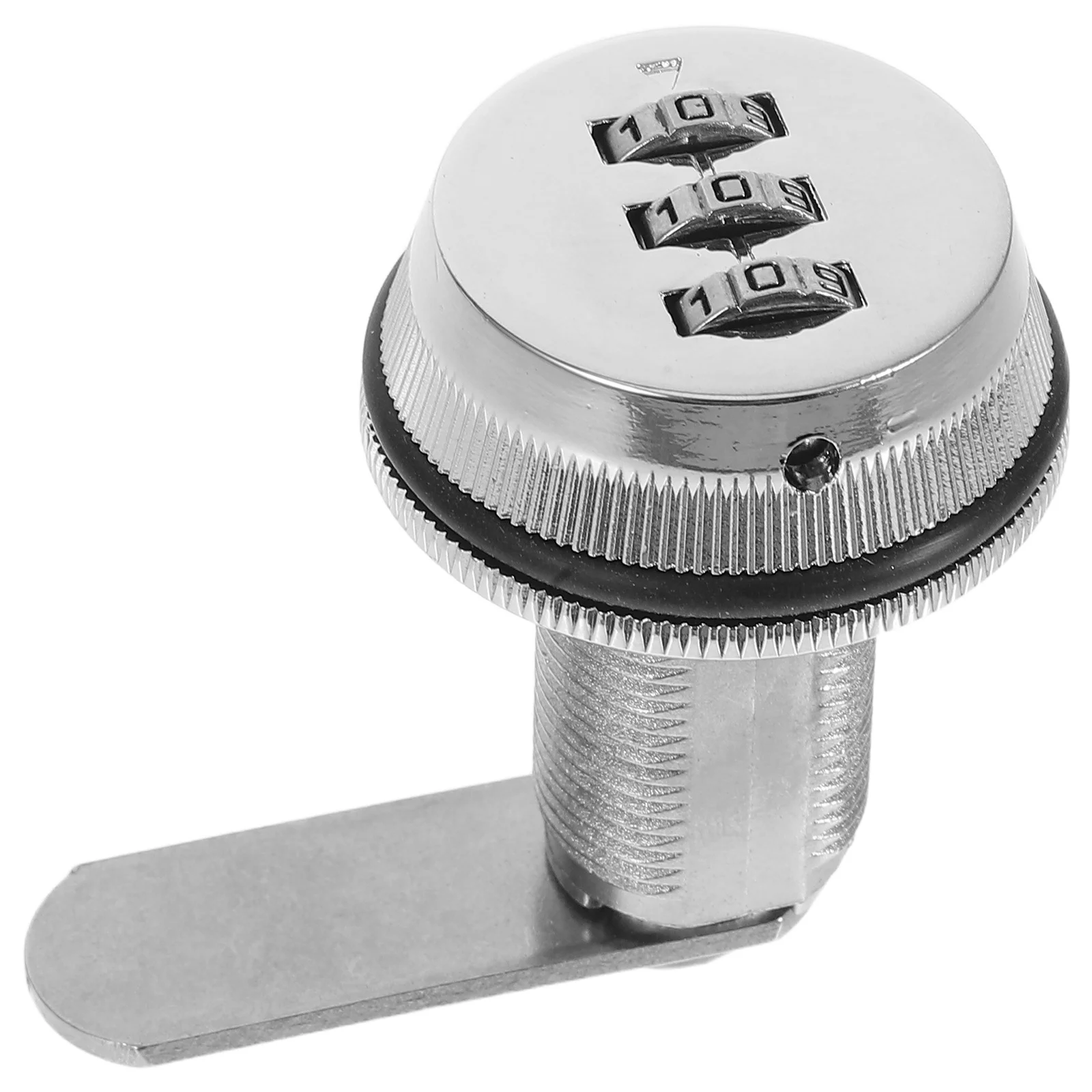 

3digit Combination Lock for Mailbox Secure Storage Cabinets Drawers Toolboxes Chrome Finish Durable Easy to Use