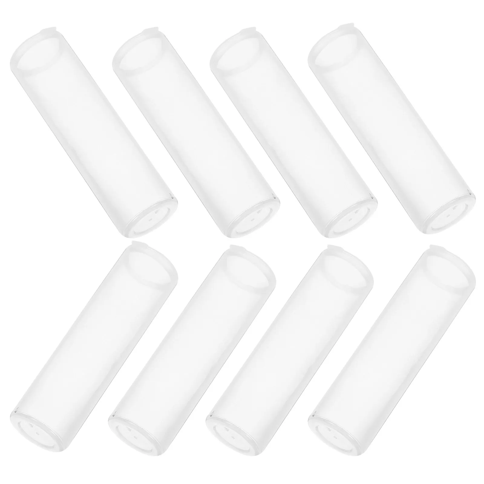 

20 шт. прозрачных контейнеров для монет, круглые пластиковые коробки для хранения квотеров и центов, цилиндрические органайзеры-держатели для коллекций