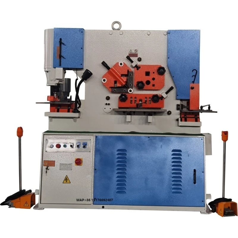 Supertech Heavy Duty Q35Y-16 Hydraulic Ironworker 5 Stations 16mm Steel Shear for Metal Fabrication