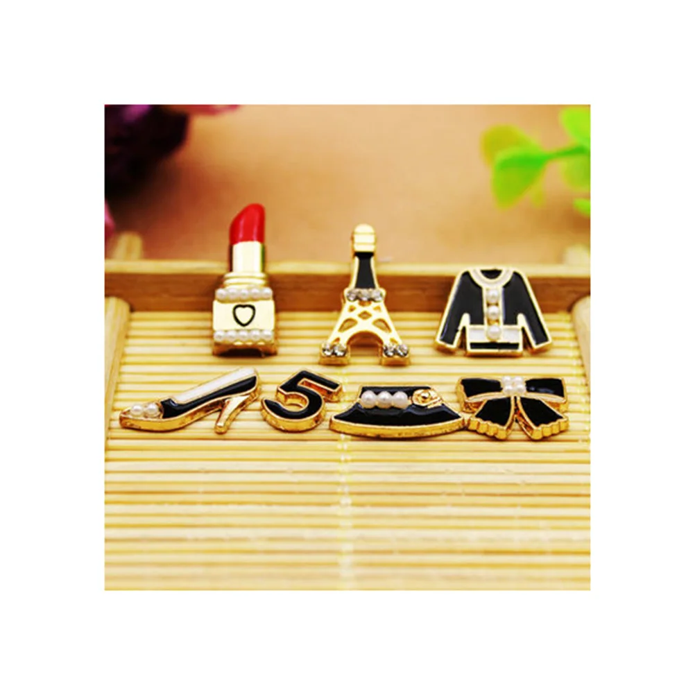 7 szt. Ozdoby do etui na telefon, metalowe ozdoby, wysoka jakość, DIY, zawieszki do dekoracji telefonu, akcesoria do etui na telefon