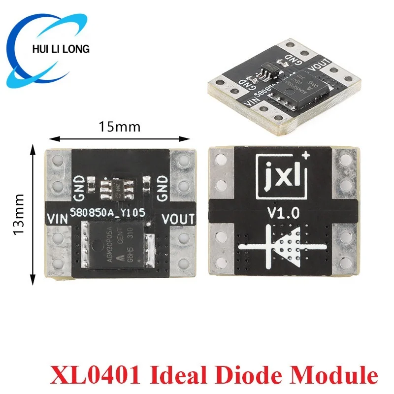 10pcs/1pc XL0401 Ideal Diode Module Simulation Simulate Ideal Diode Rectifier 3V-26V 5.5mΩ Low Internal Resistance MOS Board