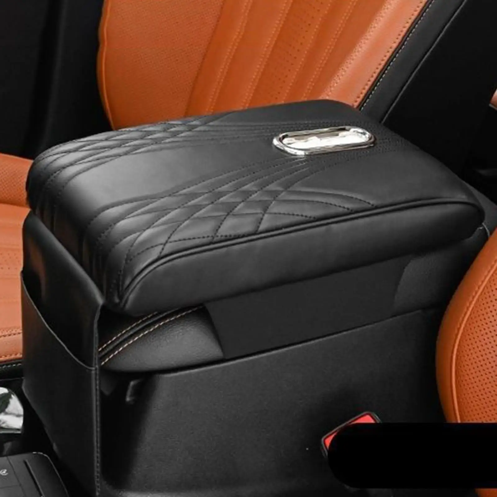 Car Armrest Cushion Multifunctional Armrest Pillow for Auto Suvs Parts