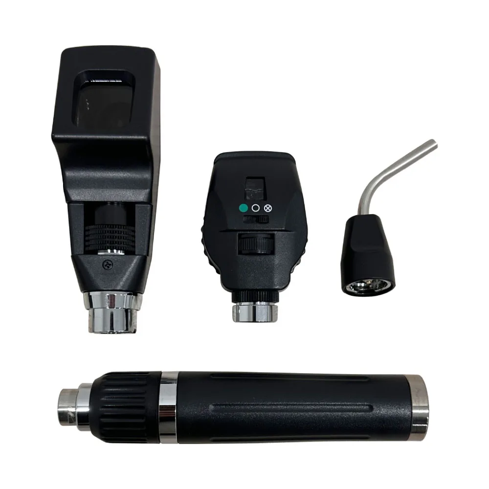 

Low Price 3 in 1 Ophthalmic Equipment Diagnostic Tools with Halogen Light Source Rechargeable Retinoscope Sets