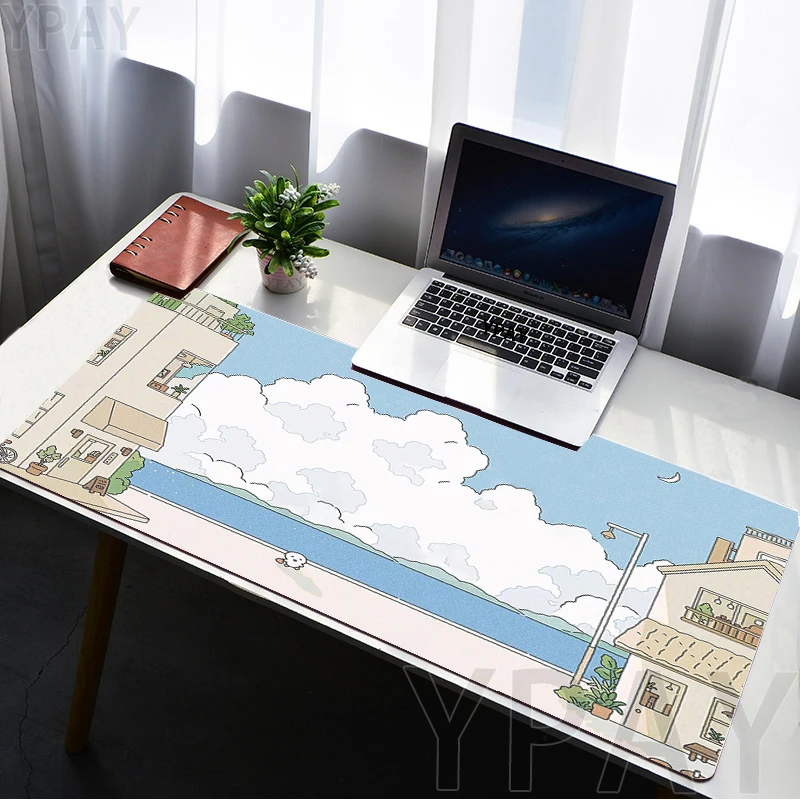 

Cute Large Mouse Pad 100x50cm Computer Mousepads Gaming Mousepad Cute Keyboard Mat Gamer Mouse Pads Big Desk Mats Anime