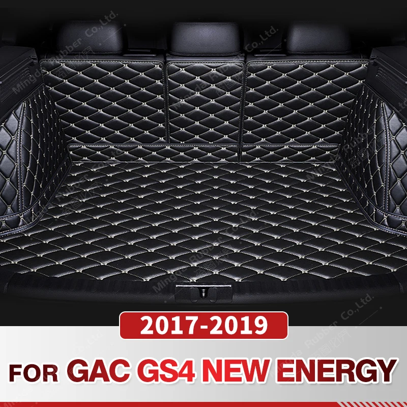 

Auto Full Coverage Trunk Mat For GAC Trumpchi GS4 New Energy 2017-2019 18 Car Boot Cover Pad Interior Protector Accessories