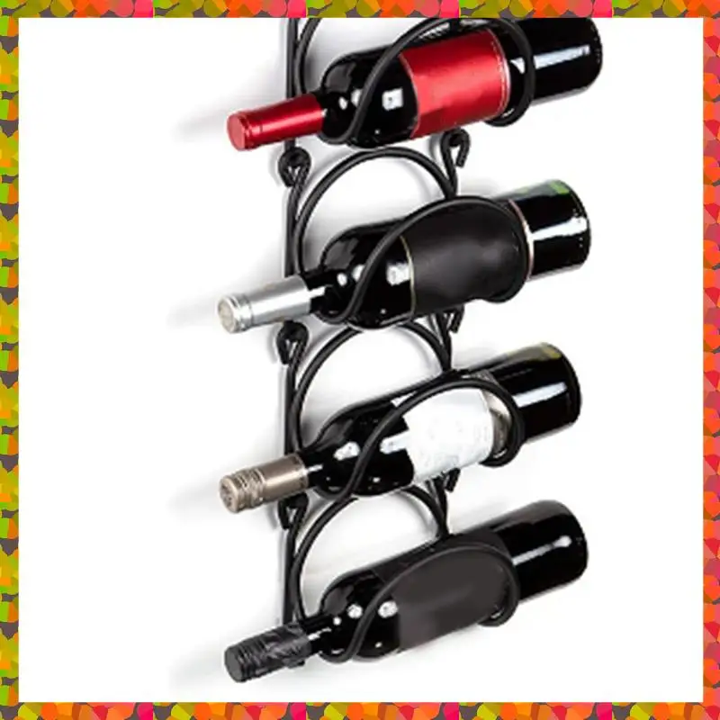 

Promotion! Bathroom Towel Rack Wall-Mounted Wine Rack Multifunctional Storage Shelf With Multiple Layers Towel Rack