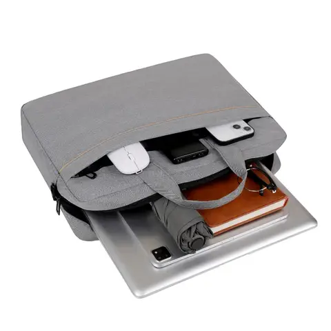 Slitstark 15-16 tums laptopväska fodral Notebook-skydd Axelväska för Lenovo HP Dell Asus Samsung 8 best sales anteckningsboksväska - №4