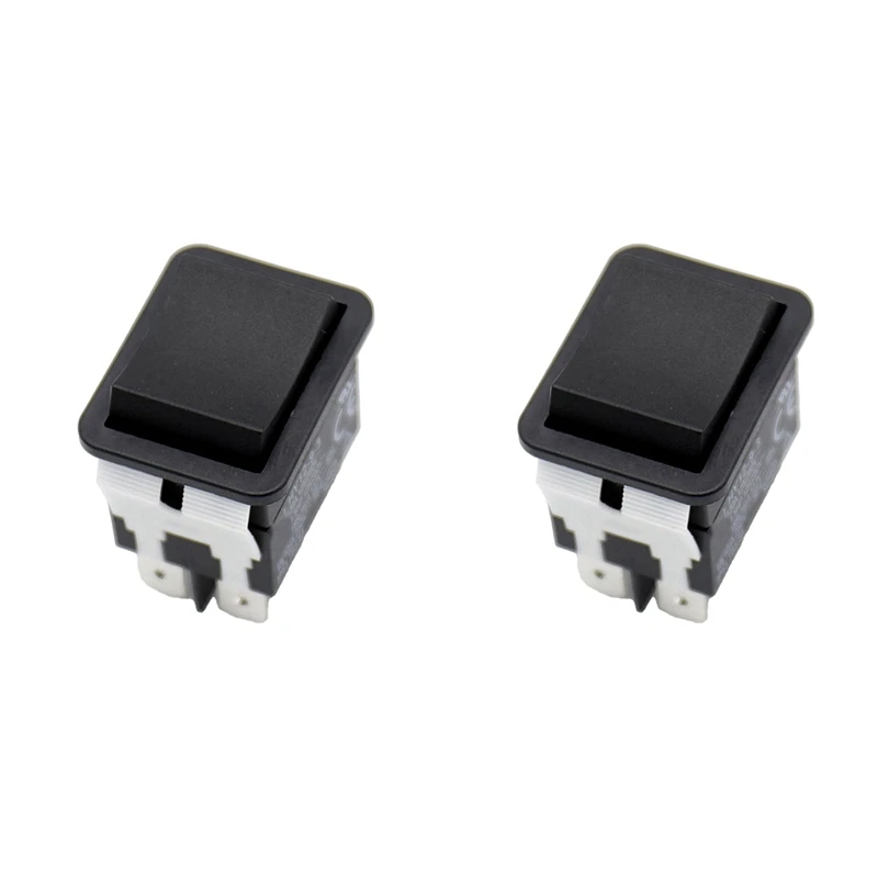 

2X Rocker Switch, HY12-9-3 6Pins Industrial Electric Rocker Switch 125V/250V Pushbutton