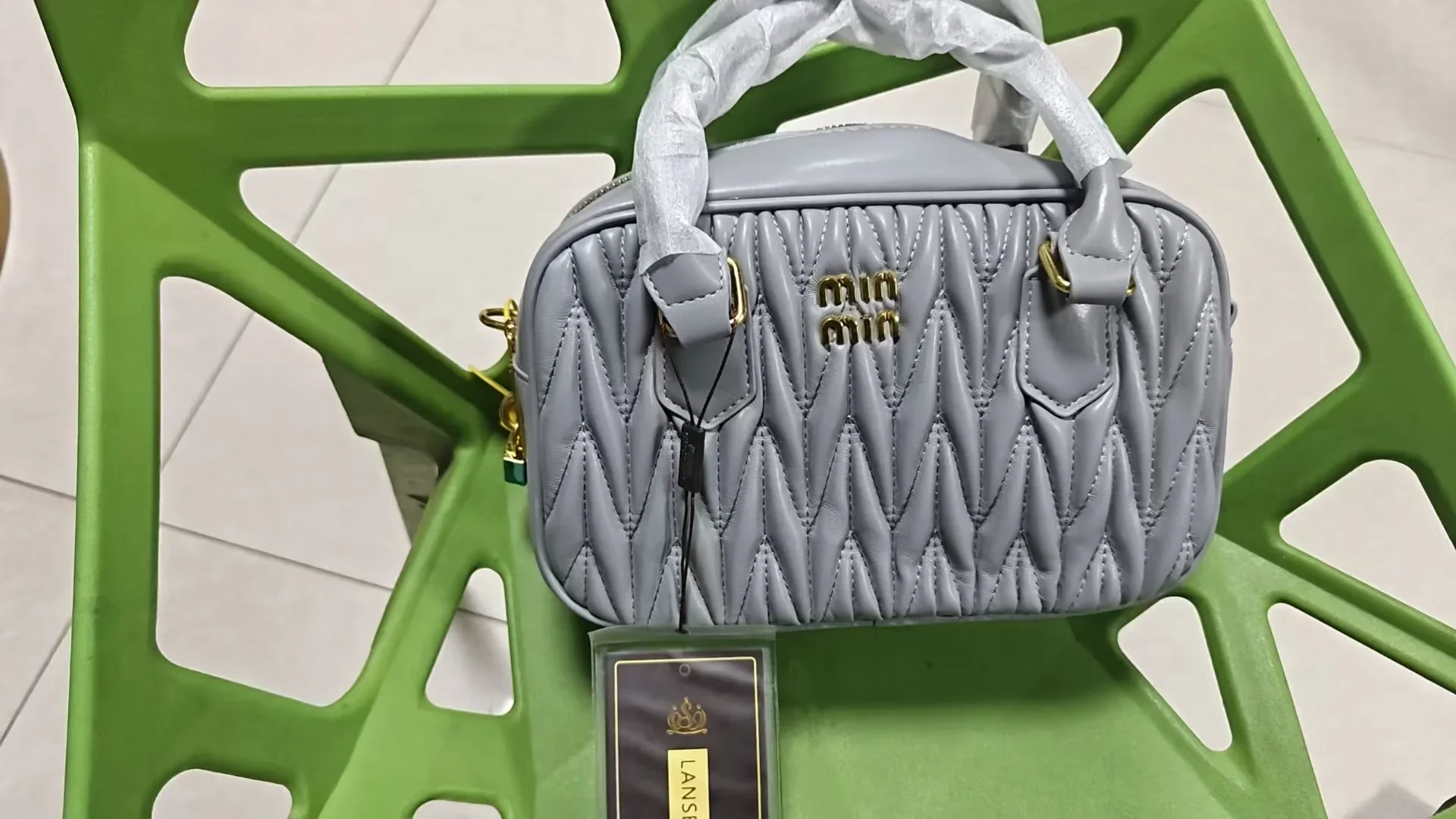 2025 กระเป๋าหนังโบว์ลิ่งหรูหราสําหรับผู้หญิง - กระเป๋าสะพายไหล่ลายริ้วรอย, กระเป๋าสะพายข้างสไตล์มินิมอลกระเป๋าถืออินเทรนด์