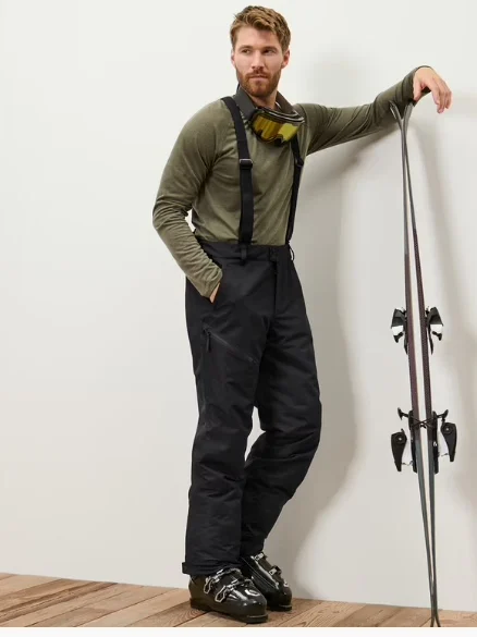 men's-winter-outdoor-thin-cotton-ski-pants-windproof-waterproof-warm-single-double-board-snowy-ground-pants-with-straps