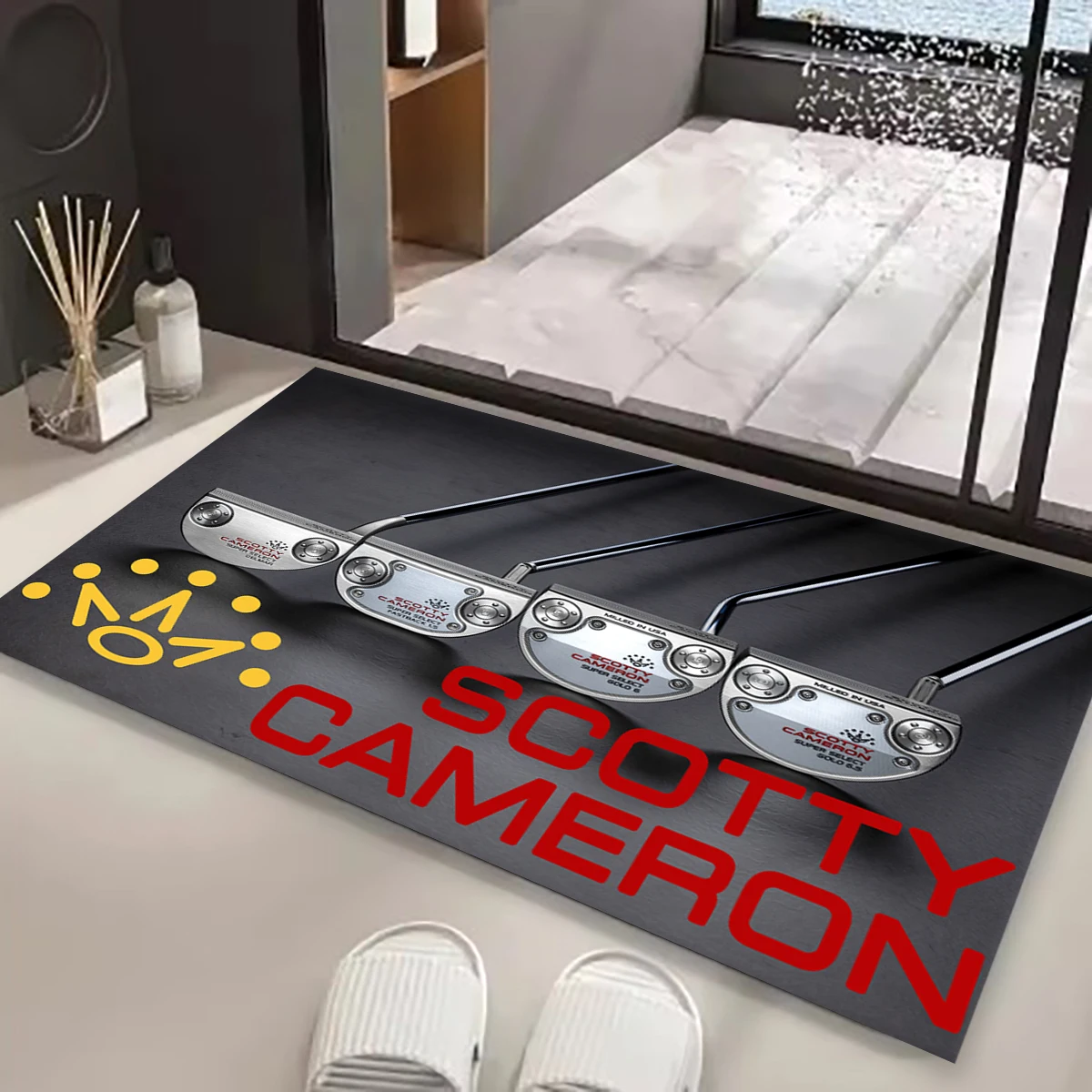 S-Scotty C-Camerons Carpet Non -slip Multi Function carpet Living Room Rugs Entrance Floor mat Home Kitchen Hallway Decor