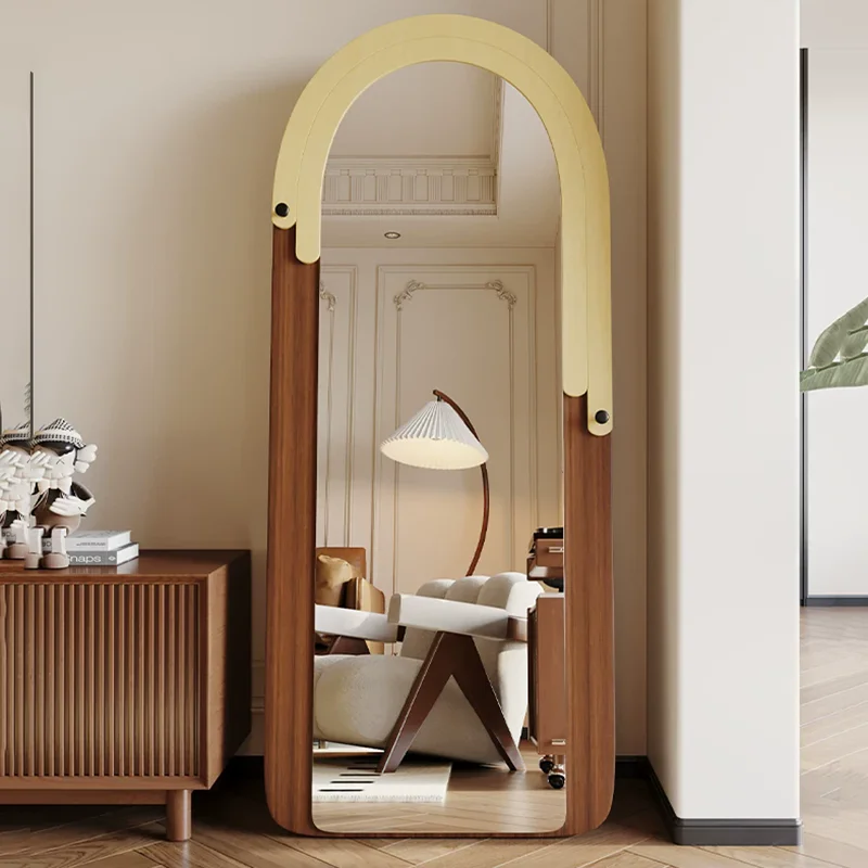 Floor Big Mirror Funky Luxury Long Bathroom Men Bedroom Girls Standing Full Body Mirror Moving Moving Living Room Decorations
