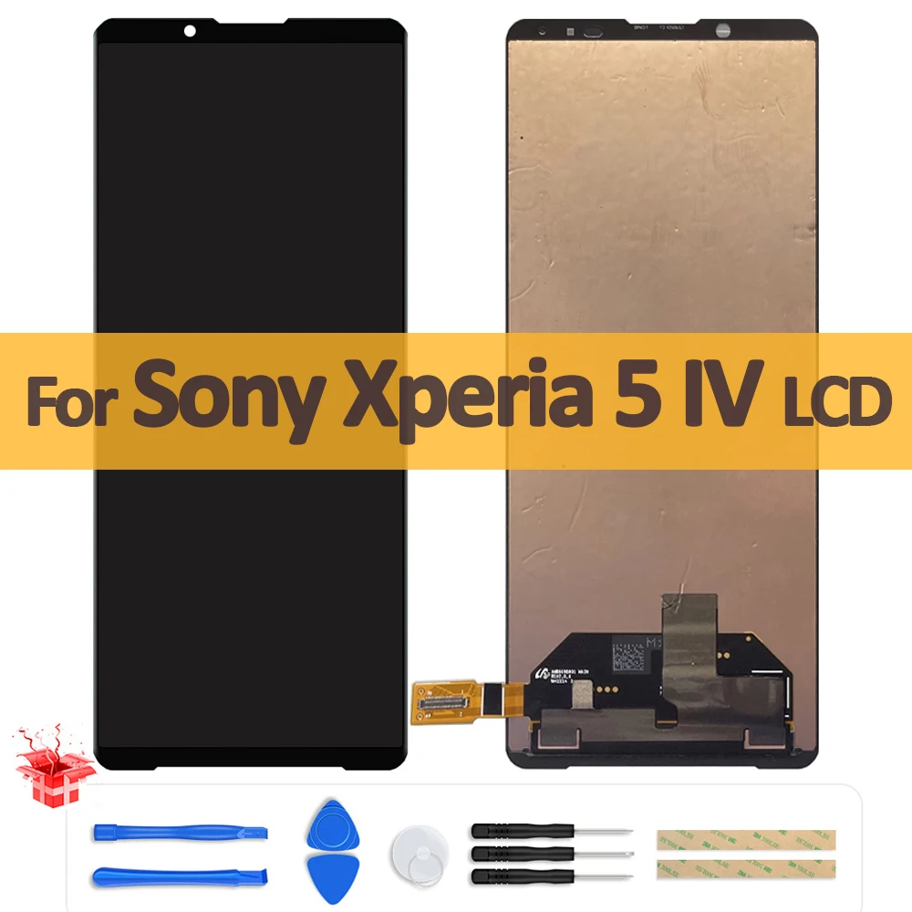 

6.1" Original For Sony Xperia 5 IV LCD Display Touch Screen Panel Digitizer Assembly For Sony x5 iv XQ-CQ72 LCD with Burn Shadow