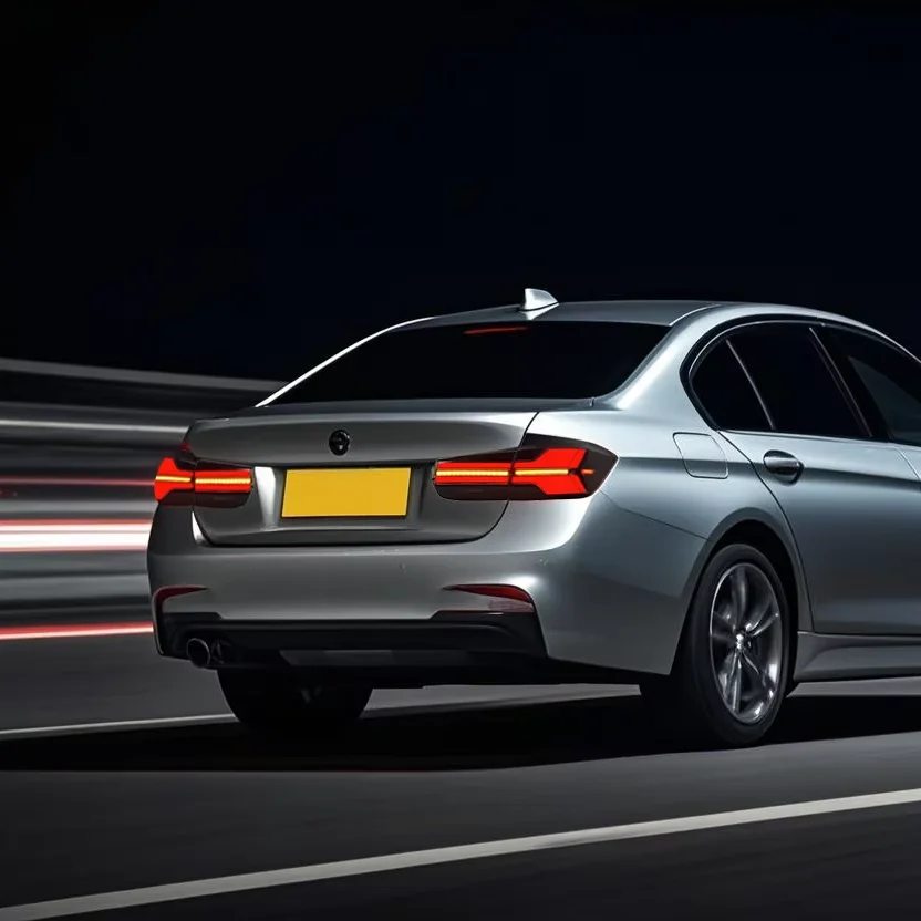 

DK Motion Авто светодиодные задние фонари для BMW 3 серии F30 M3 F80 2012-2018 последовательные высококачественные автомобильные сигналы заднего фонаря