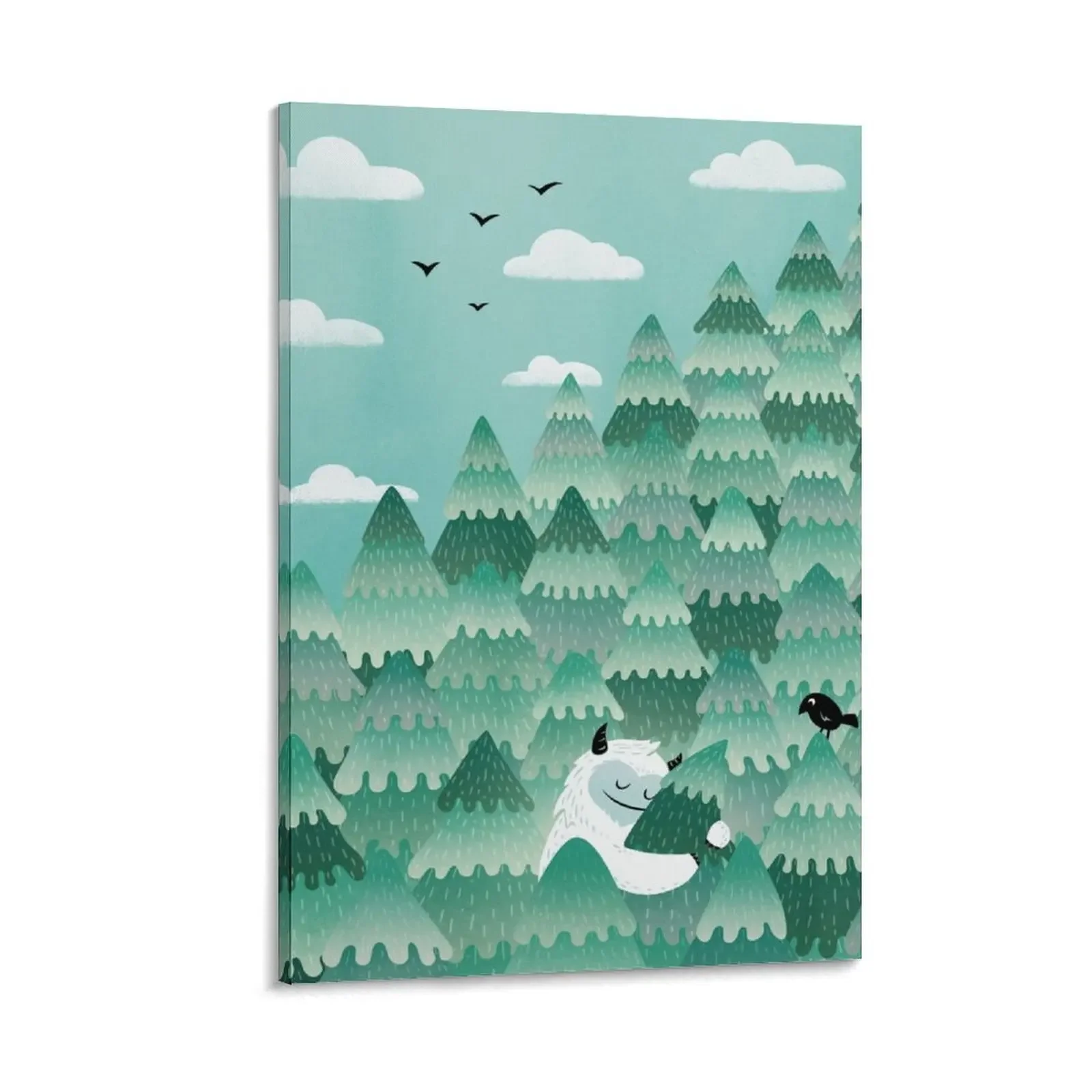 

Tree Hugger (Spring & Summer version) Canvas Painting Bedroom deco wall art decorative pictures for the room decor