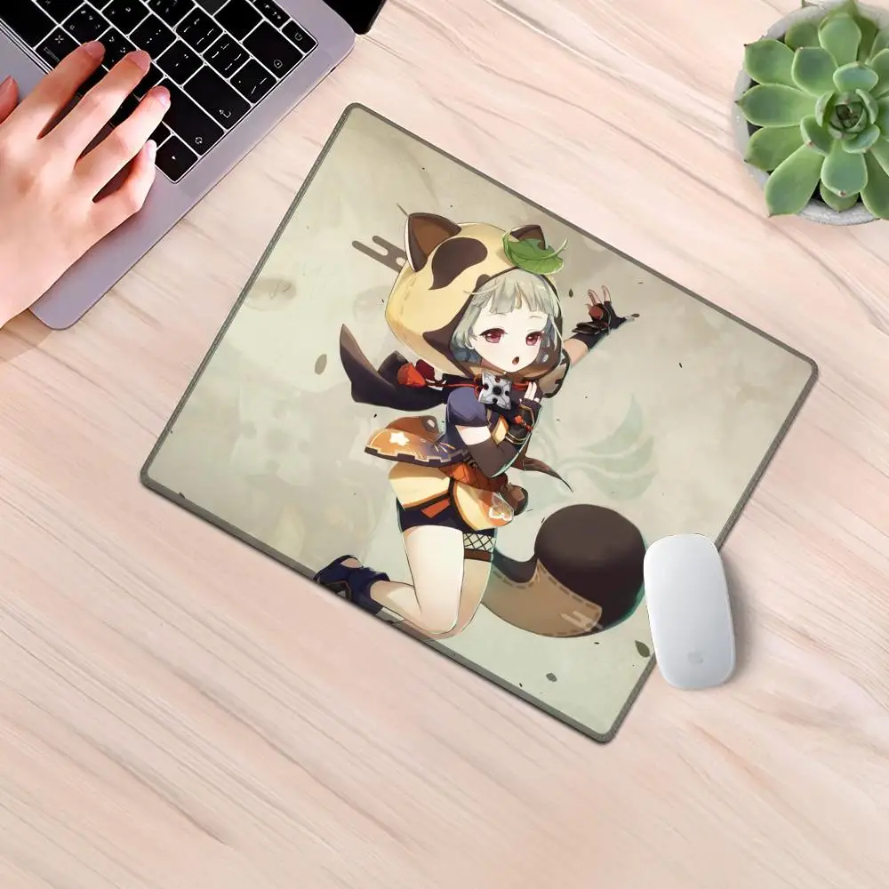 Sangonomiya Kokomi Sayu Shenhe Mouse Pad Gaming Laptops Keyboard Mat Deskmat Pc Accessories Desk Protector Mousepad Gamer Mats A