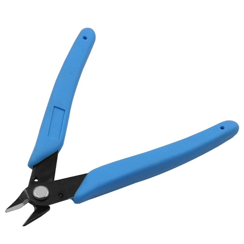 Diagonal Cutting Pliers High Carbon Steel Jaw TPE handle Side Lightweight Cutting Nippers for 3D Printer