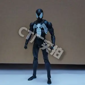 Die erstaunlichen Spider-Man-Action-Figuren, Marvel Venom Model Toy, schwarze Fakten, Symbol, 147 ShFiguarts, Ct 1:12, 6 8 Hauptverkaufspuppe der Black Spider Spider - №1