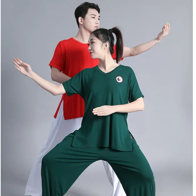 

Летняя одежда для ушу, платье для кунг-фу, одежда для тай-чи, униформа для боевых искусств, зеленая женская и мужская унисекс, Kun Master 2023, новый стиль