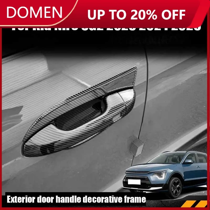 

For Kia Niro SG2 2023 2024 2025 Car exterior door handle decorative frame made of ABS material