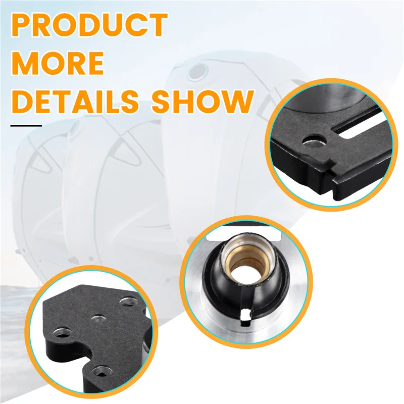 

63V-45331-00-5B Housing, Bearing For Yamaha 9.9HP 15HP With Bush 90381-14020 Oil Seal 93101-20048 Gasket 63V-45315-A0