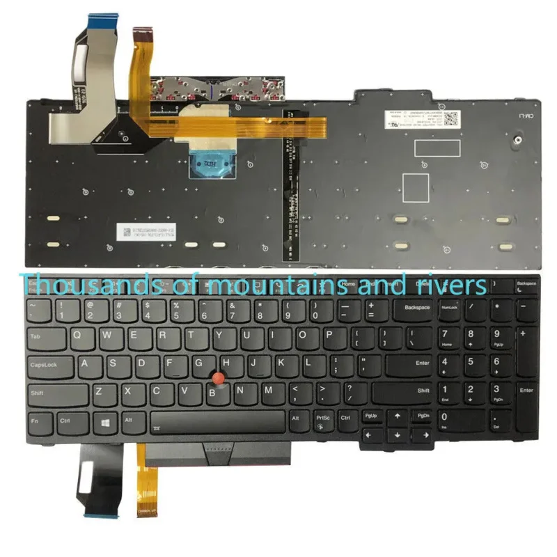 

NEW For Lenovo ThinkPad T590 E590 E595 Backlit Keyboard 5N20V78907 5N20V77999 +