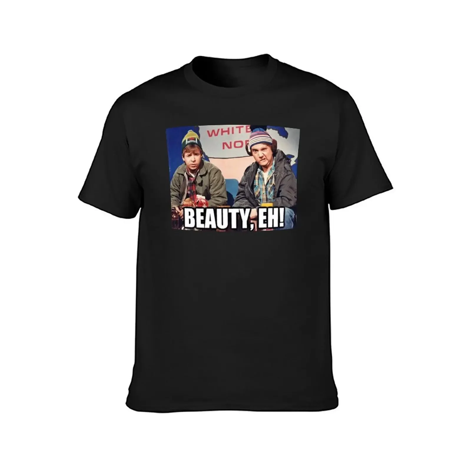 SCTV's McKenzie Brothers - Beauty Eh ! Canadian Pop Culture T-Shirt sweat designer shirts mens shirts graphic tee