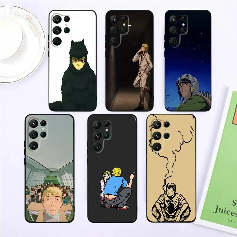 

Great Teacher Onizuka Phone Case For Samsung S25,S24,S23,22,21,Ultra,Pro,S10,S30Plus,20lite Black Cover