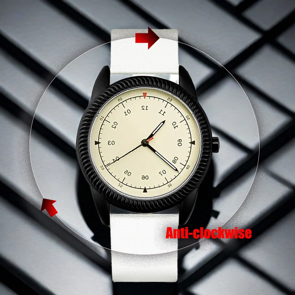 Creative watches inside and outside the mirror, charming quartz watches, very imaginative and commemorative gifts.