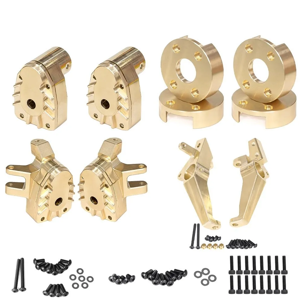 

Brass Counterweight C Seat Steering Cup Rear axle seat for 1/8 AXP8 GILAMON 2.2 4X4 RTR Trail Buggy Upgrades Accessories