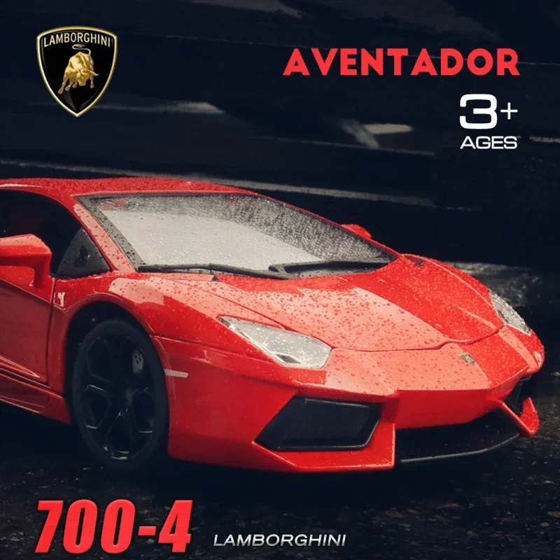 

Bburago 1:18 Lamborghini LP700-4 car alloy car model simulation car decoration collection gift toy Die casting model boy toy