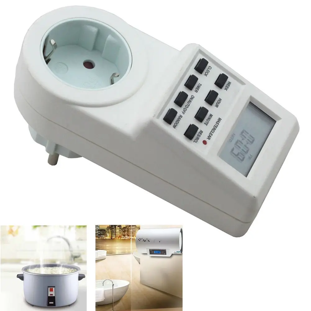 Smart, Timed Socket, Kitchen, Timed Switch Socket, Electronics, Timer, Infinite Cycle