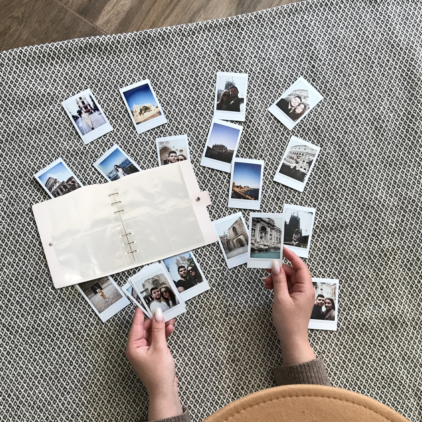 

1 Set Portable Photo Book Multi-Function Pvc Album For Kpop Photocard Holder Large Capacity Clear Transparent Household Cards