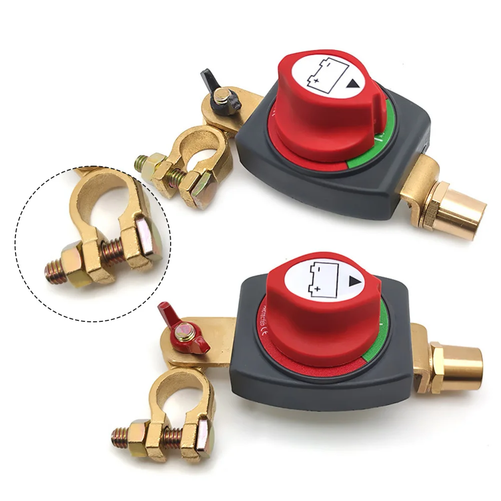 

Car Battery Disconnect Adjustable Current Switch Battery Management Adjustable Terminal Angles High-Current Cut-Off