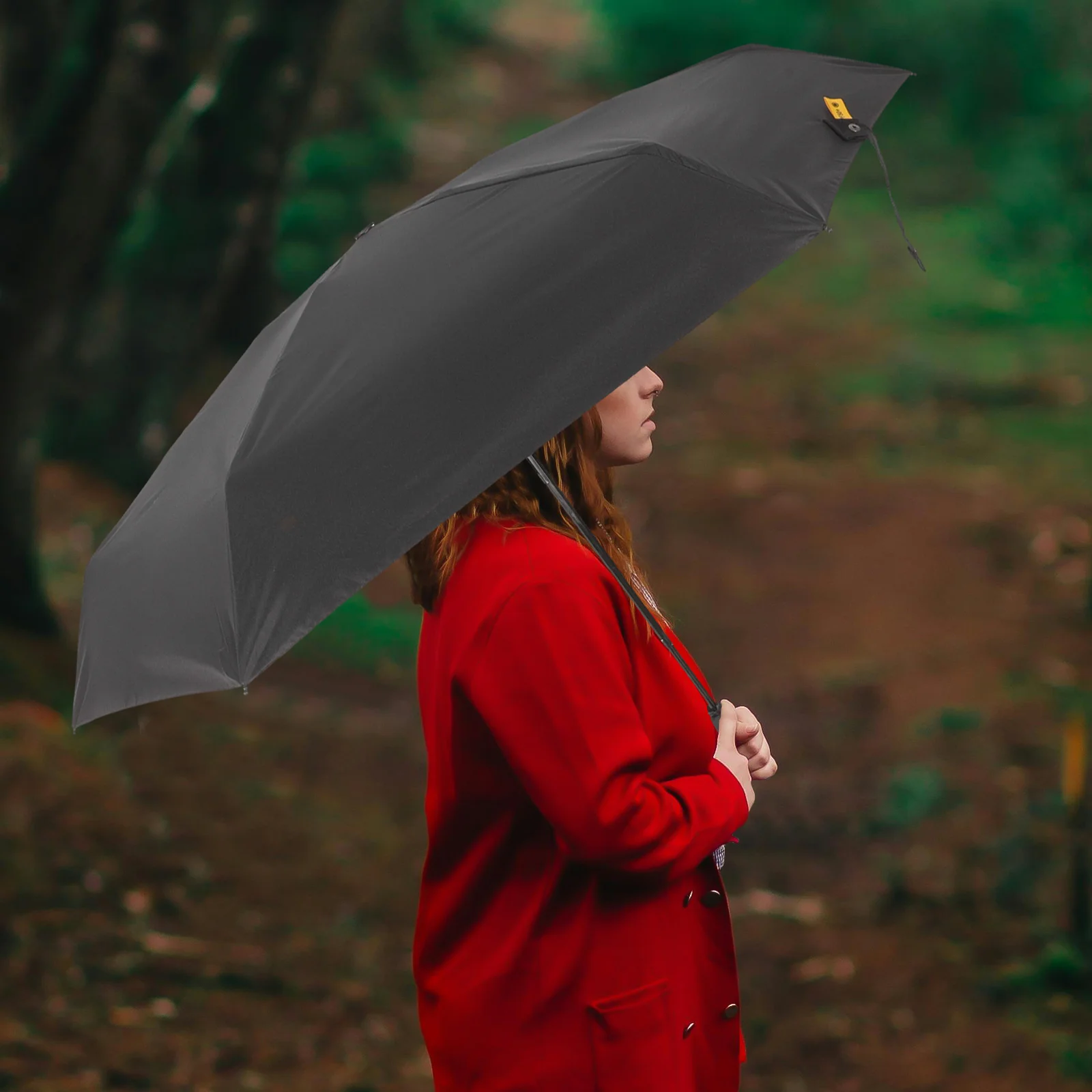 

Mini Sunscreen Umbrella Portable Windproof Travel Polyester Umbrella for Rain Sun Protection Foldable Outdoor