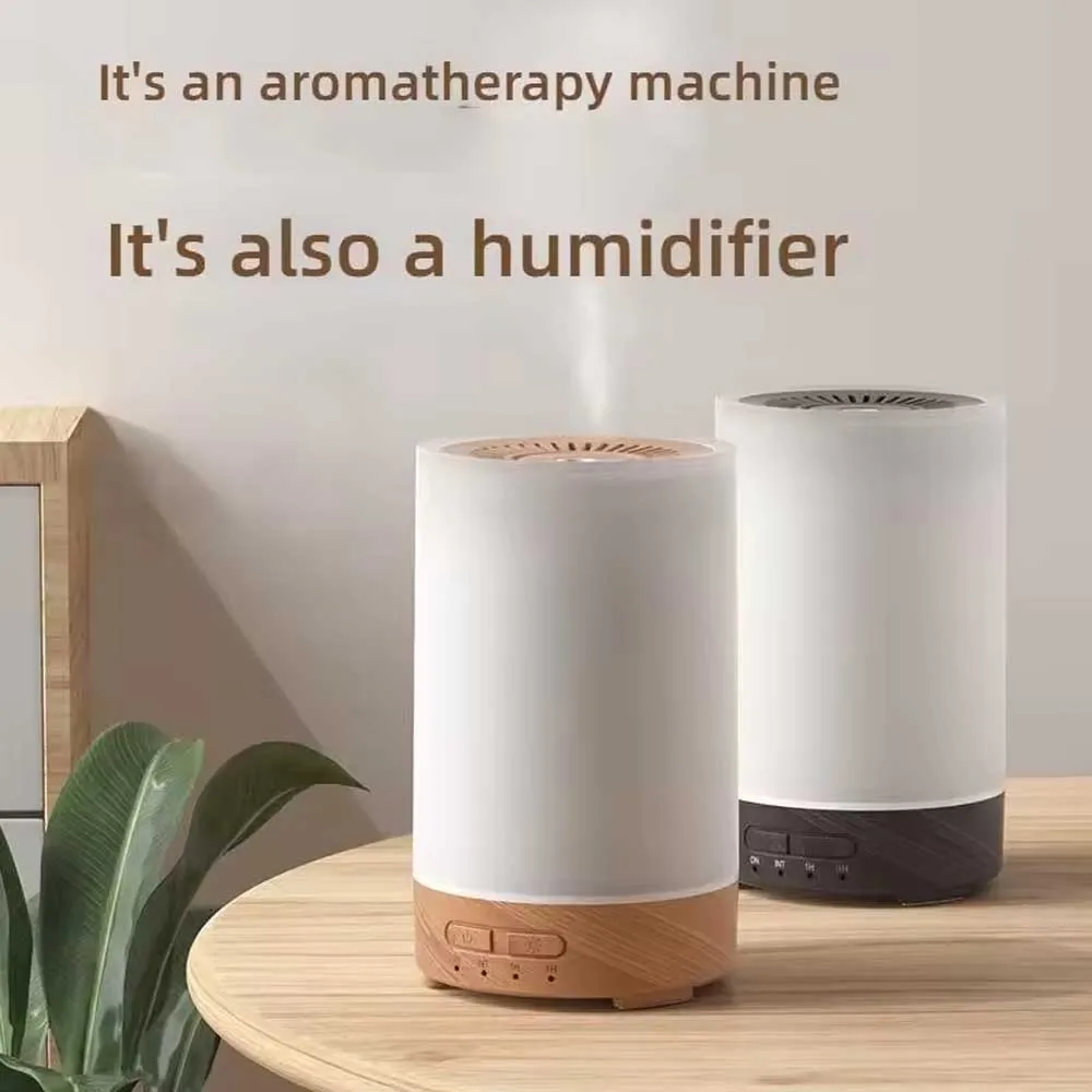 Ultrasonic Aromatherapy Diffuser, 150 mL Humidifier, RGB LED Lights, Night Light, Quiet Ultrasonic Humidifier