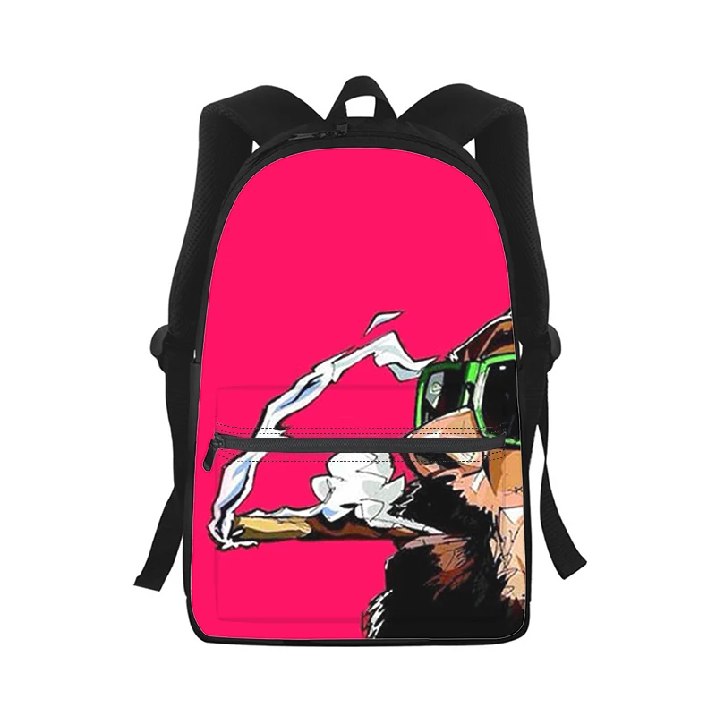 

RAP Dogg Men Women Backpack 3D Print Fashion Student School Bag Laptop Backpack Kids Travel Shoulder Bag