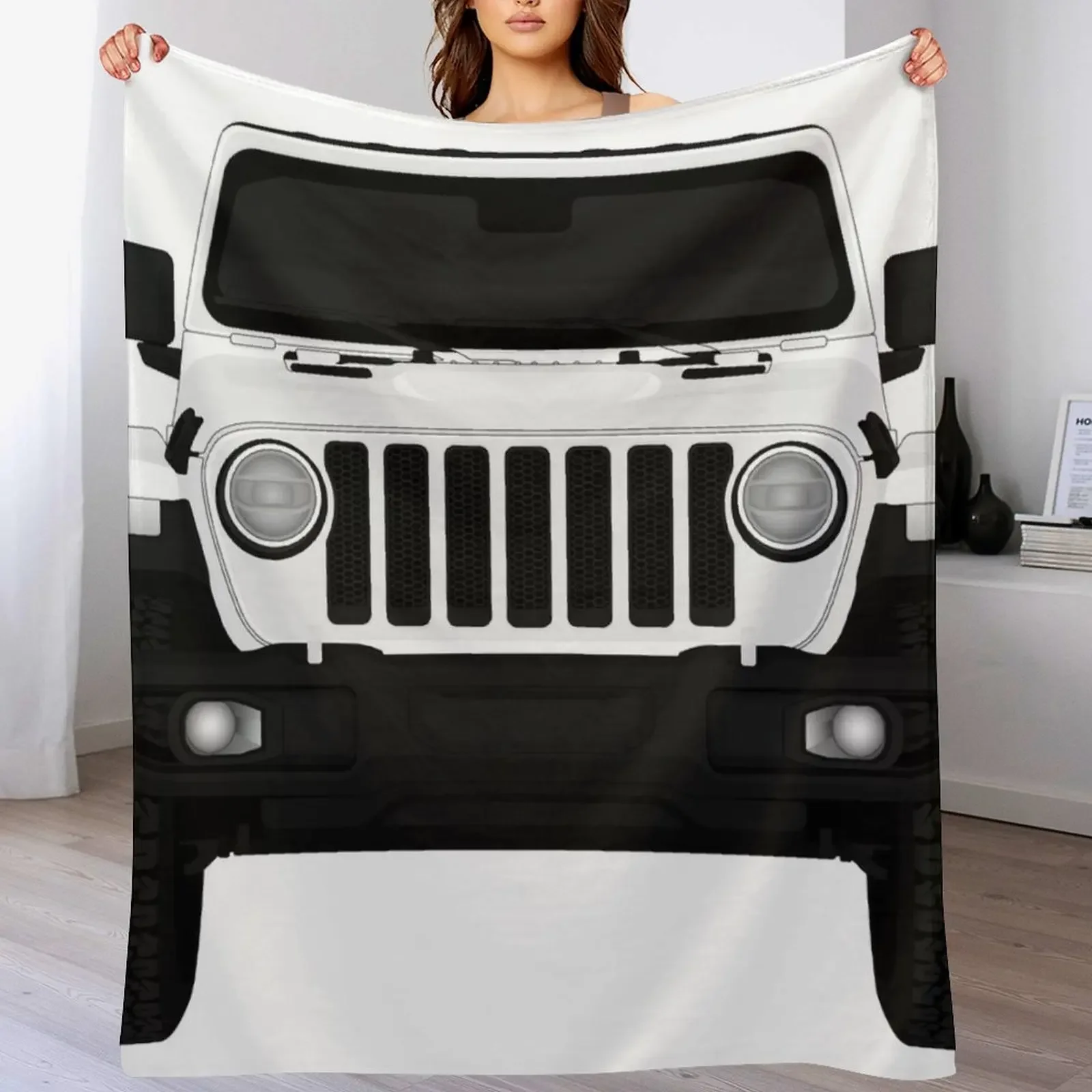 

WRANGL WHITE Throw Blanket Soft Big Luxury Thicken Decorative Throw christmas decoration Blankets