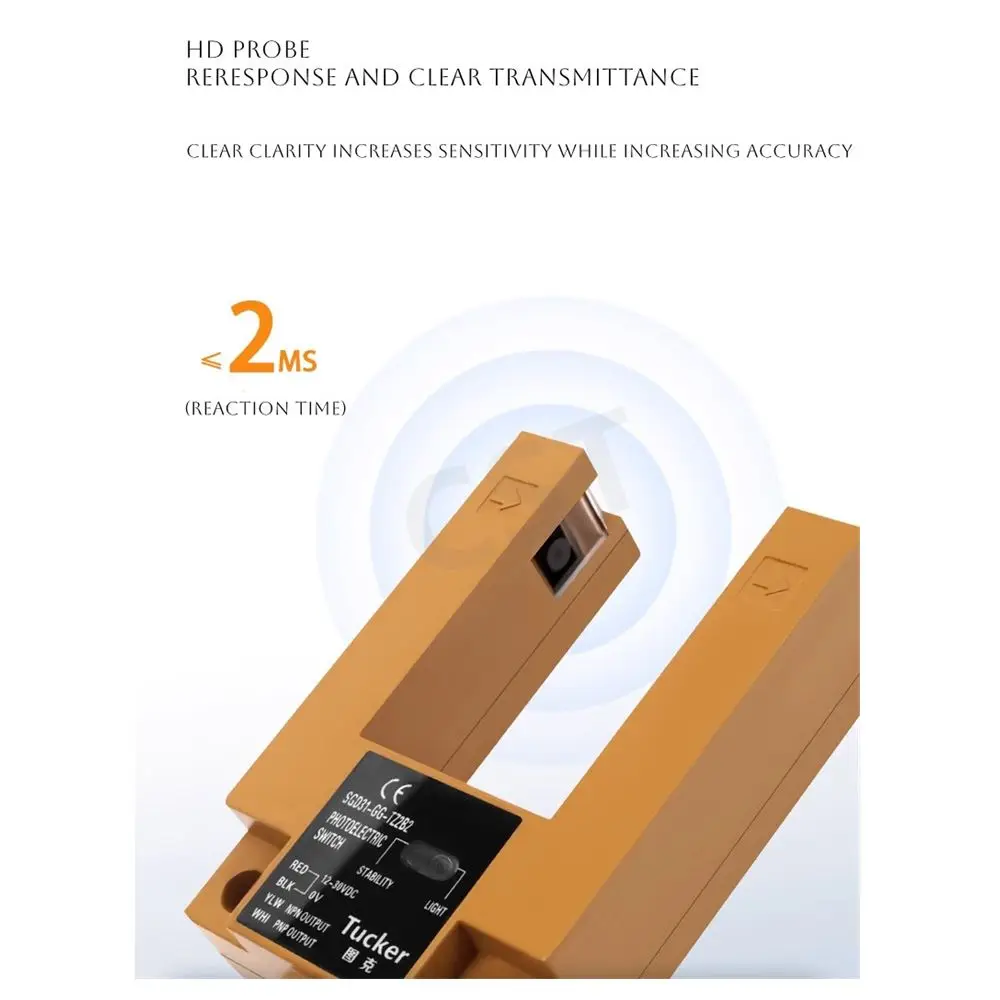 Elevator photoelectric switch universal flat layer sensor U type GS3E4 slot accessory SGD 31-GG-TZ 2 B 2