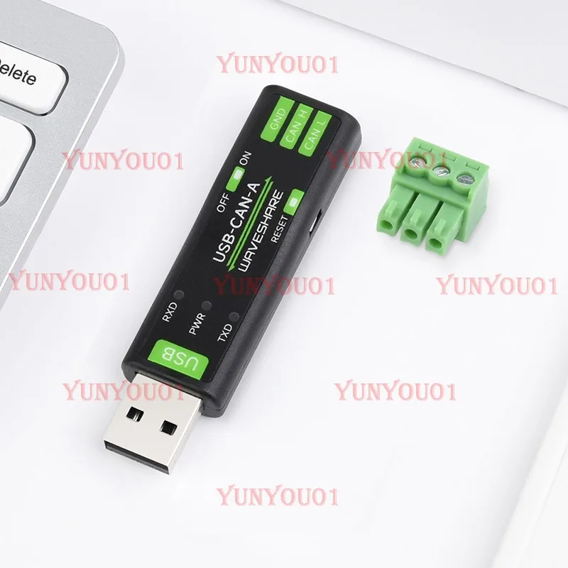USB to CAN bus adapter analyzer STM32 custom baud rate, multiple operating modes