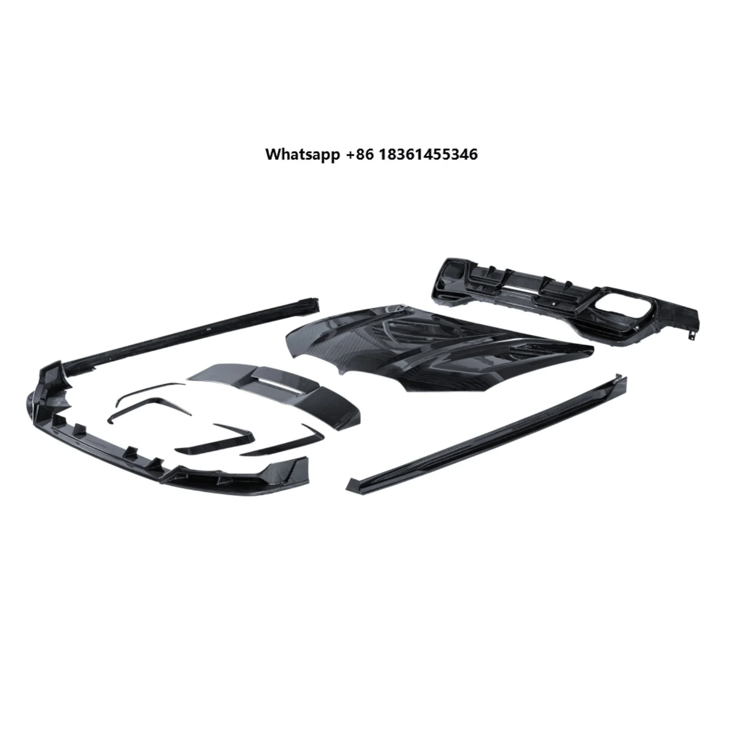 

For X6 GO6 LCI Carbon Fiber Body Kit Top Selling 19-24 Year Old Car Bumper Front Lip Diffuser Side Skirt Suitable