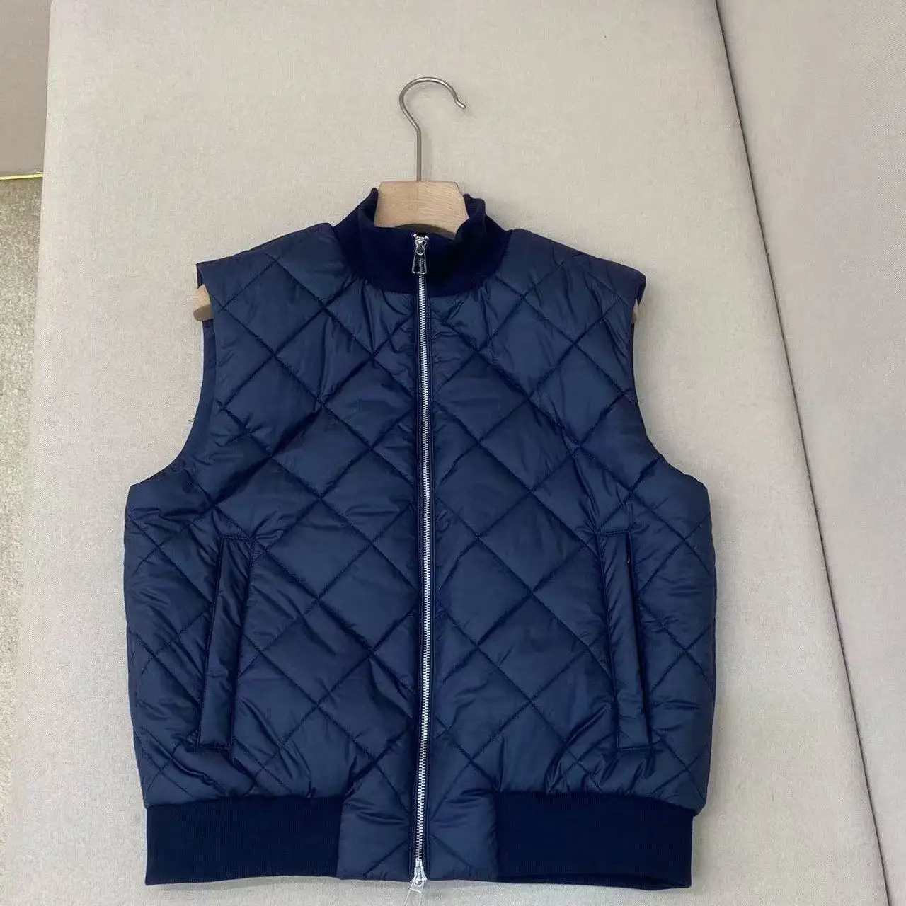 

Italian LP Old Money Style Men's Rhombus Casual Vest