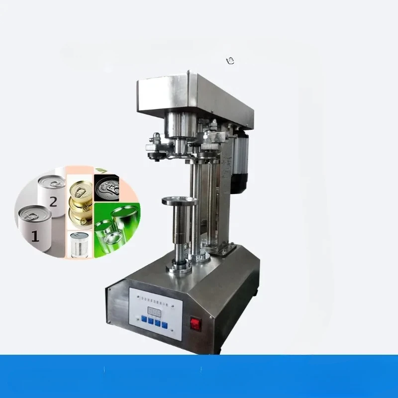 

Commercial Semi-automatic Tinplate Can Sealing Machine Ring-pull Can Capping Machine for PET bottles sealer cans seamer machine