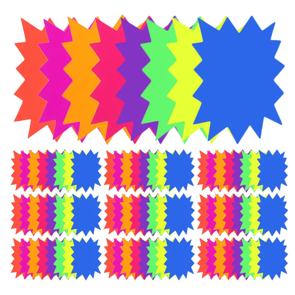 80pcs Explosion Sticker Price Tags Lightweight Fruit Vegetable Meat Aquatic Sale Labels Promotional Signs Folder Labels