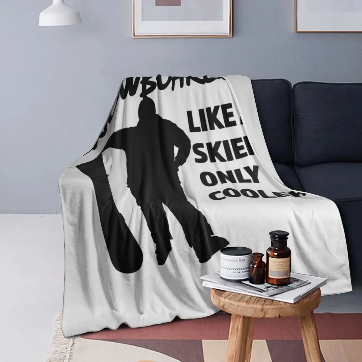 

Одеяло-холодильник для сноуборда Like A Normal Just A Cooler, мягкое теплое фланелевое одеяло, плюшевое одеяло для кровати, гостиной, пикника, путешествия, домашнего дивана