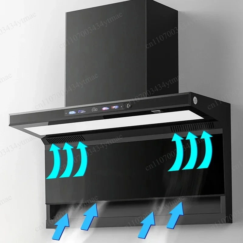 900mm 7-Type Kitchen Cooker Hood Intelligent Smoke Extraction Chimney Hood