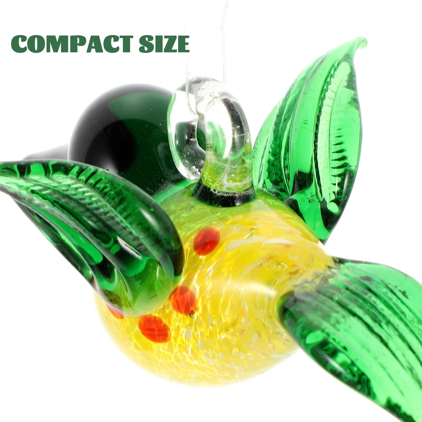 

Glass Bird Desktop Ornament Chic Small Bird Craft for Home Office Study Tabletop Decoration Scene Layout Party Decor
