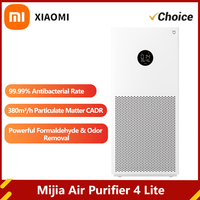 XIAOMI MIJIA Smart Air Purifier 4 Lite Deodorization Remove Formaldehyde Bacteria Odor PM2.5 APP Remote Control Low Noise Design